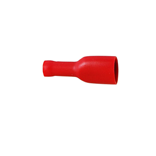 Flachsteckhülsen 35029, vollisoliert, rot, 0,25 - 1,00 qmm