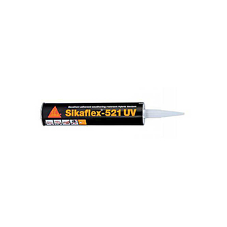 Sikaflex-521 UV, Hybrid Dichtstoff Kartusche 300 ml weiss