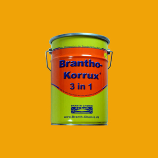 Brantho Korrux 3 in 1 5 Liter maisgelb RAL 1006