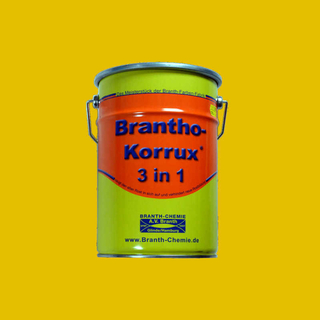 Brantho Korrux 3 in 1 5 Liter signalgelb RAL 1003