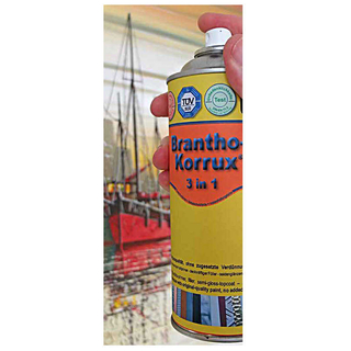Brantho Korrux 3 in 1 400 ml Spraydose tiefschwarz RAL 9005
