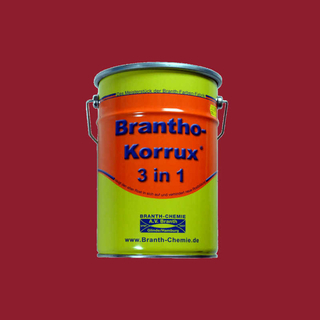 Brantho Korrux 3 in 1 5 Liter rubinrot RAL 3003