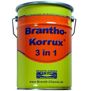 Brantho Korrux 3 in 1 5 Liter verkehrsblau RAL 5017