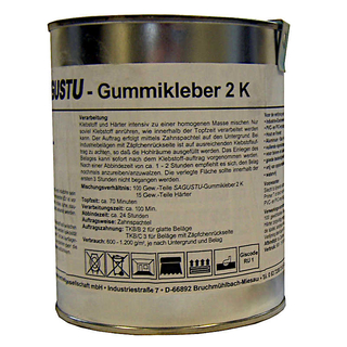 Gummikleber 2-K  860g incl. Hrter
