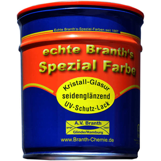 BRANTHs KRISTALL Glasur UV-Schutz-Lack 0,75 Liter - seidenglnzend
