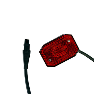 Flexipoint I Positionsleuchte, rot mit Kabel, 500 mm lg. 2-polig mit RS